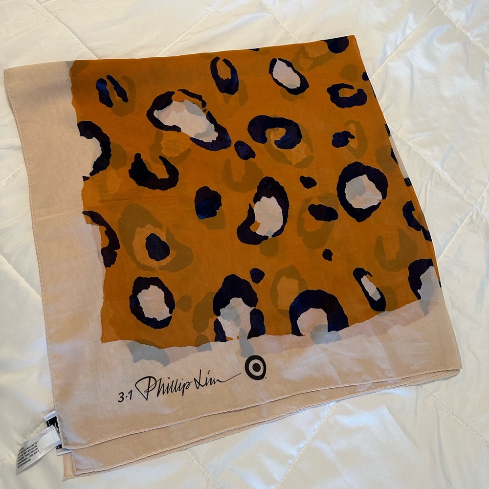 NWOT 3.1 Phillip Lim x Target Exclusive Collection Leopard Cheetah Scarf